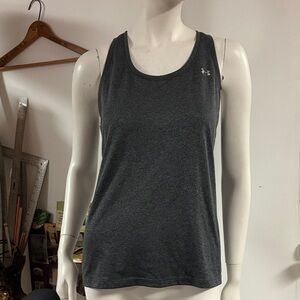 Under Armour Loose Charcoal Tank Top Small